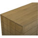 Gia Brown Dresser, 6 Drawer